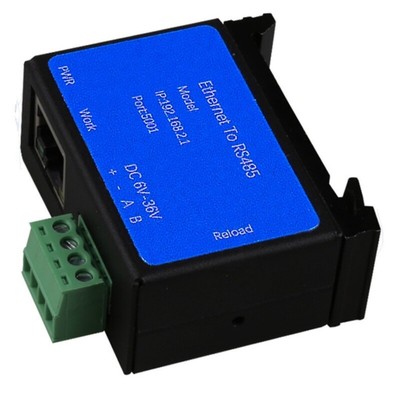 Server Industrial Serial RS485 to Ethernet Converters Modbus RTU Multiple
