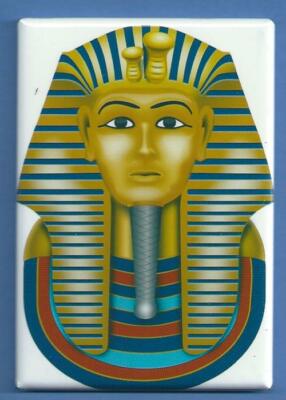 KING TUT *2X3 FRIDGE MAGNET* TUTANKHAMUN EGYPT ANCIENT EGYPTIAN PYRAMIDS VECTOR