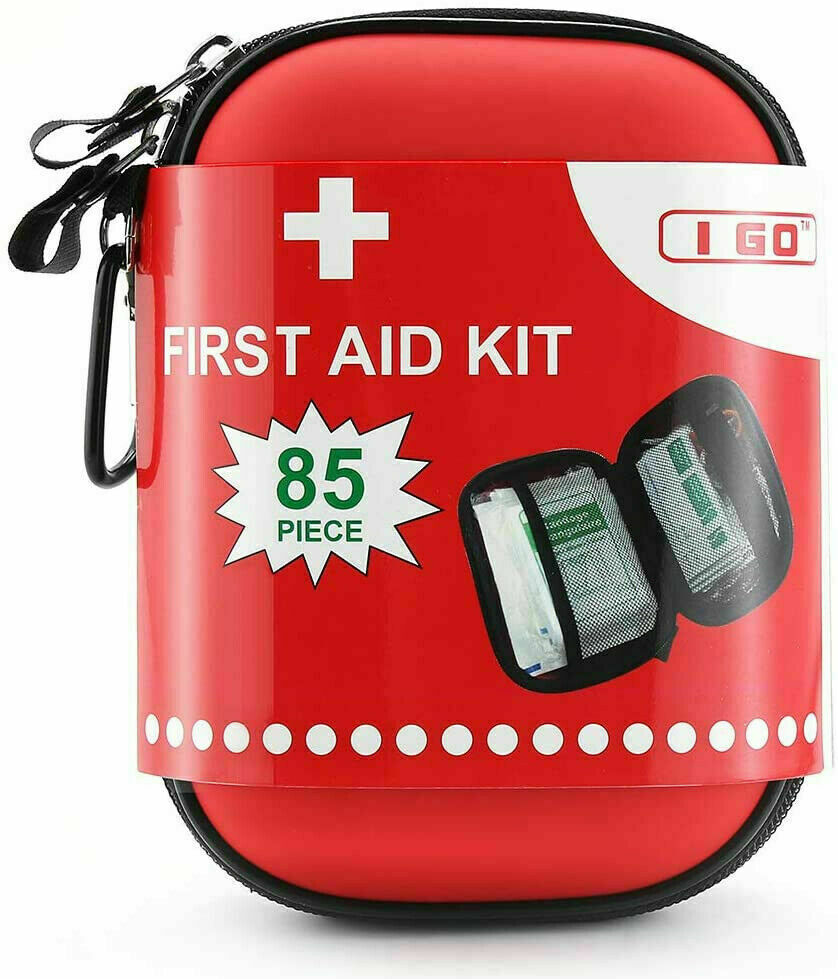 Urgent! Windsor Pedestrian Seriously Hurt In Riverside Drive Crash 18 85 Piece Compact First Aid Kit - Hard Shell Case For Hiking, Camping, Car, Home