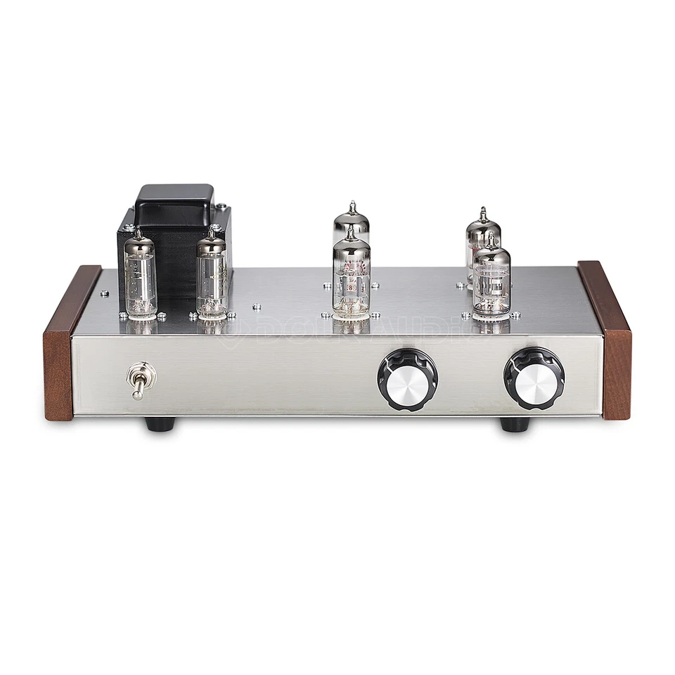 HIFI 12AX7 Preamplificatore valvolare Stereo Valve Tube Preamp for Home Stereo Speakers - Immagine 2 di 4