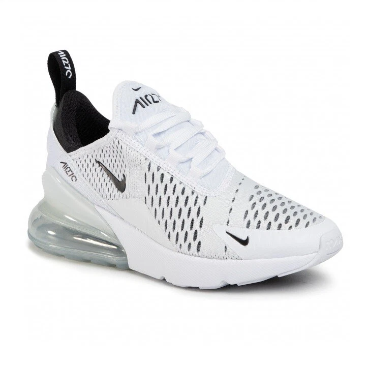 Nike air max top bianche e nere