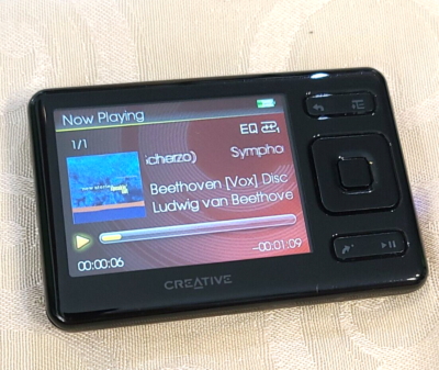 Creative ZEN Black (2 GB) Digital Media Player for sale online | eBay
