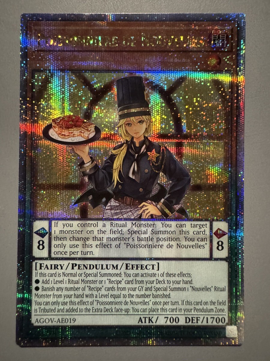 YUGIOH POISSONNIERE DE NOUVELLES ASIA ENGLISH EDITION AGOV-AE019