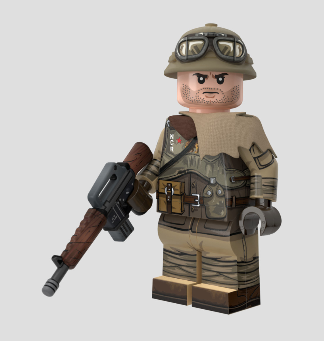 Солдат Апокалипсиса Минифигурка Brickmania Minifigure Совершенно новая