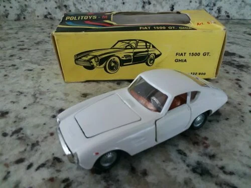Véhicules miniatures Politoys Fiat