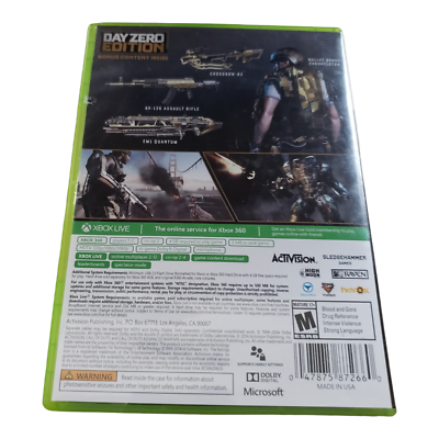 Call Of Duty Advanced Warfare - Day Zero Edition - Xbox One - Complet - Très Bon état