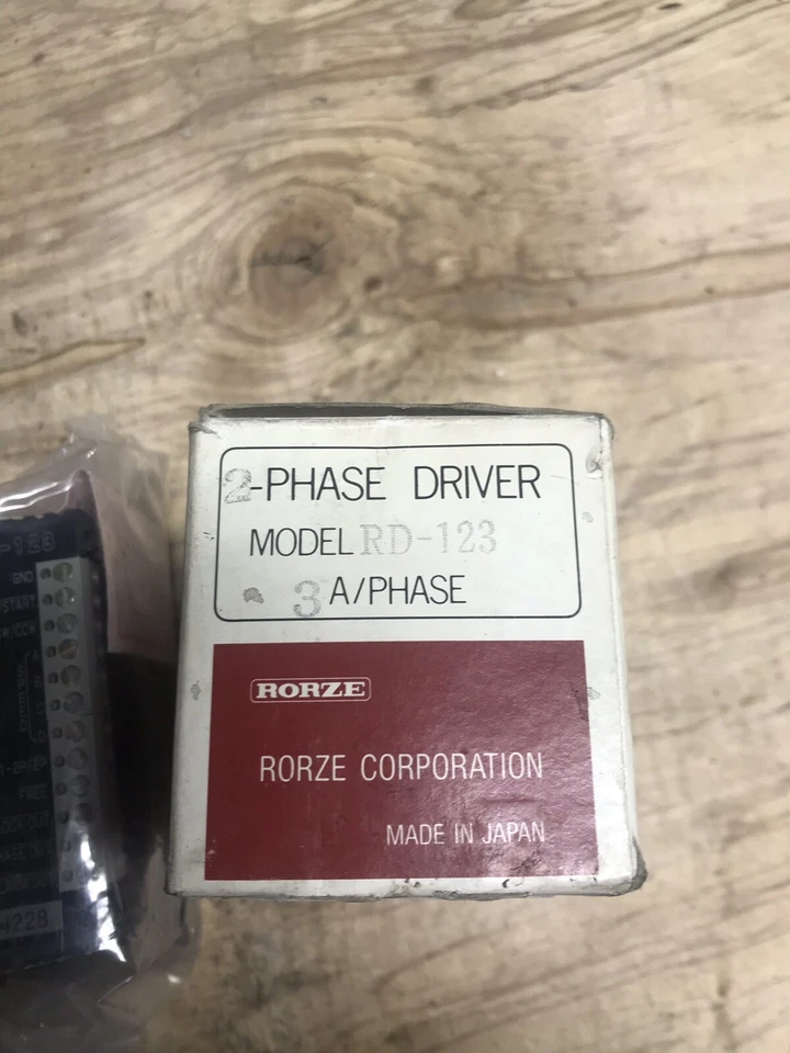 Rorze Rd-123 2 Phase 2p Pulse Motor Driver RD123 - Image 2 of 4