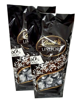 (24,99 /kg) LINDT Lindor 60% Kugeln - 2x600g - NEU & OVP