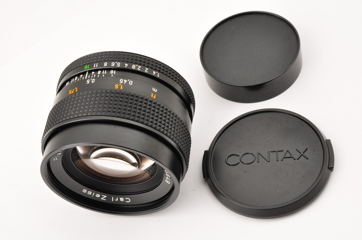 MINT Contax Carl Zeiss Planar T* 50mm f/1.4 MMJ Lens CY