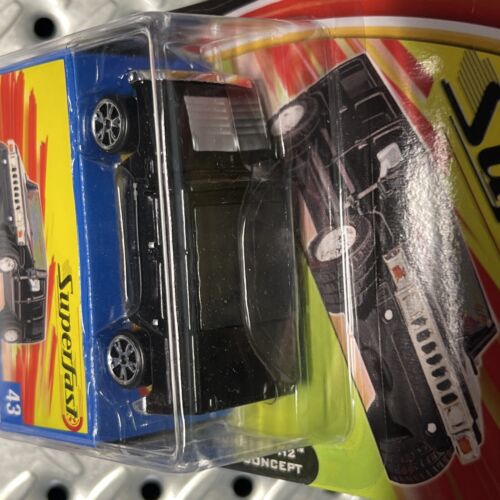 2004 Matchbox Superfast Hummer H2 SUV Concept #43 Black LE 1 of 15,000 - Picture 5 of 7