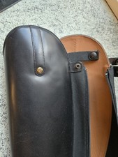 NEU Sergio Grasso Chaps Stiefelschäfte 53/44...