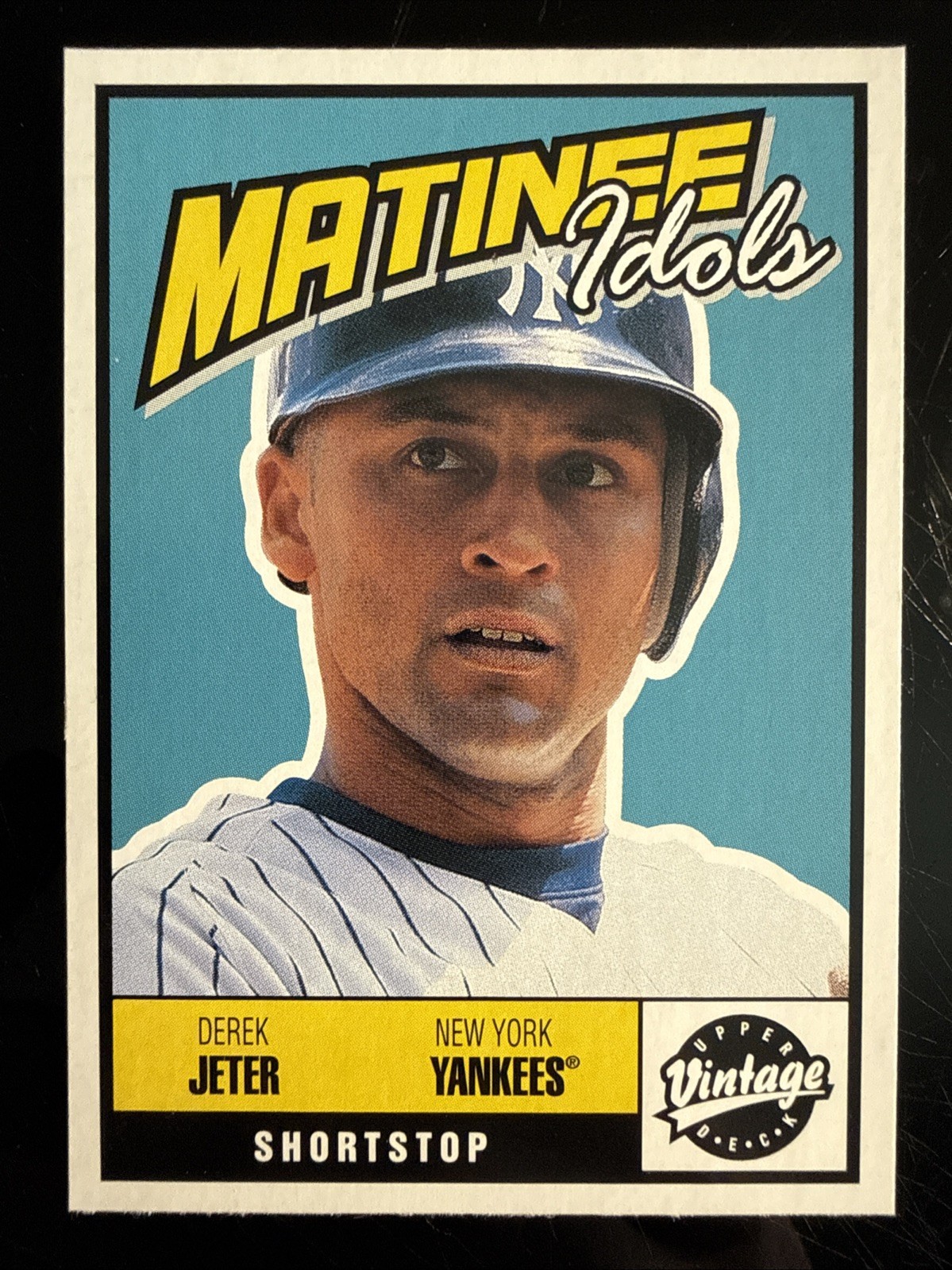 2001 Upper Deck Vintage - Matinee Idols Derek Jeter #M2