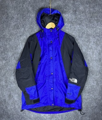 VTG The North Face Jacket Womens Medium Blue Mountain Gore-Tex 90s Windbreaker