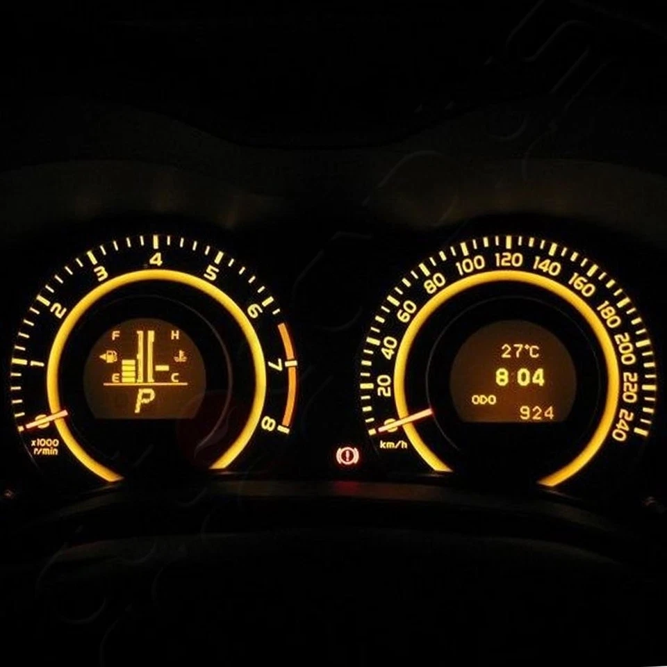 Yellow LED Kit Dashboard Gauge Panel Cluster Light Bulb Fit 1999-04 Ford F-150 - Image 3 of 4