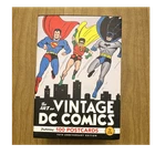 Chronicle Books The Art of Vintage DC Comics 100 Postcards Set Batman Superman