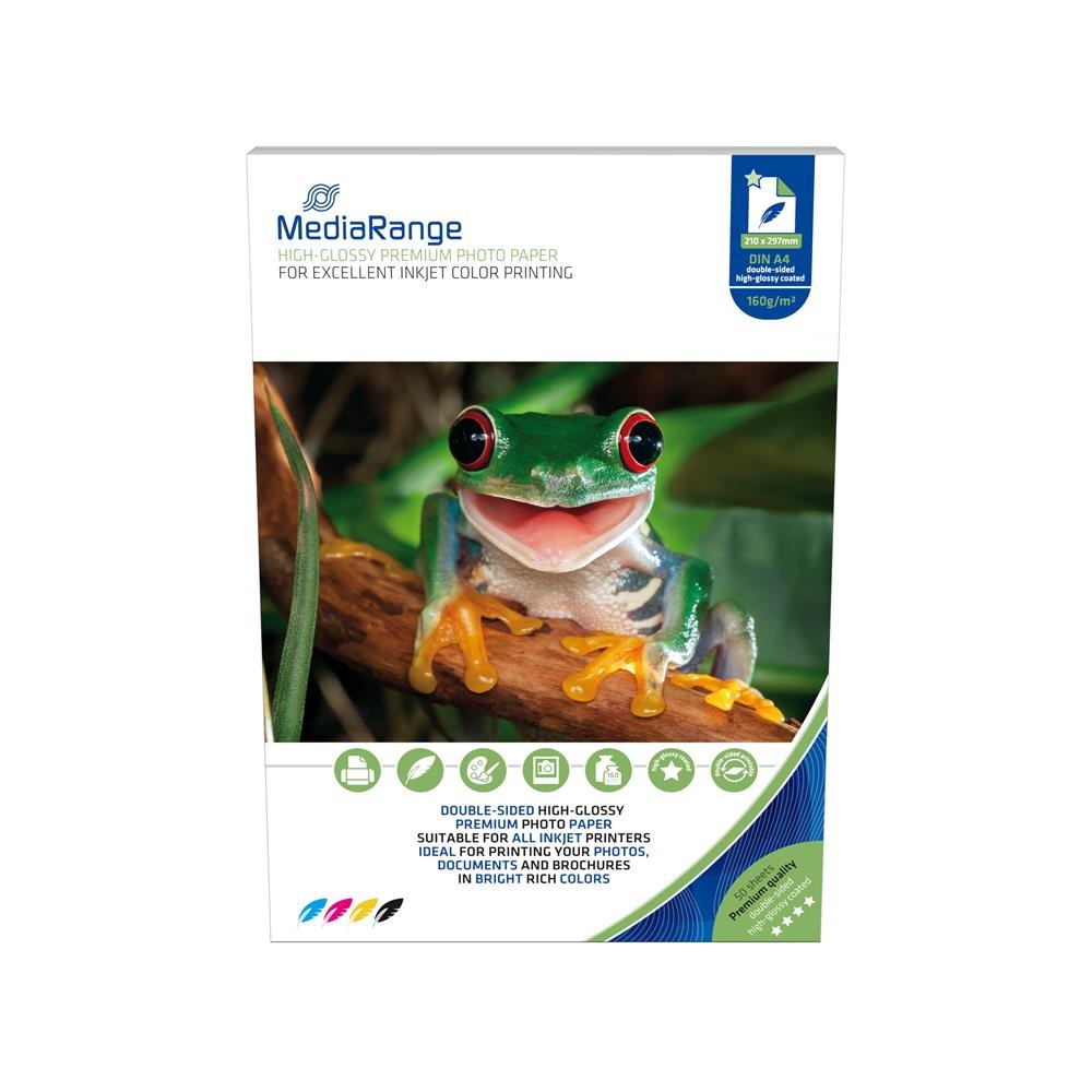 MediaRange Foto Papier hochglnzend A4 160g 50 Blatt 2390₽