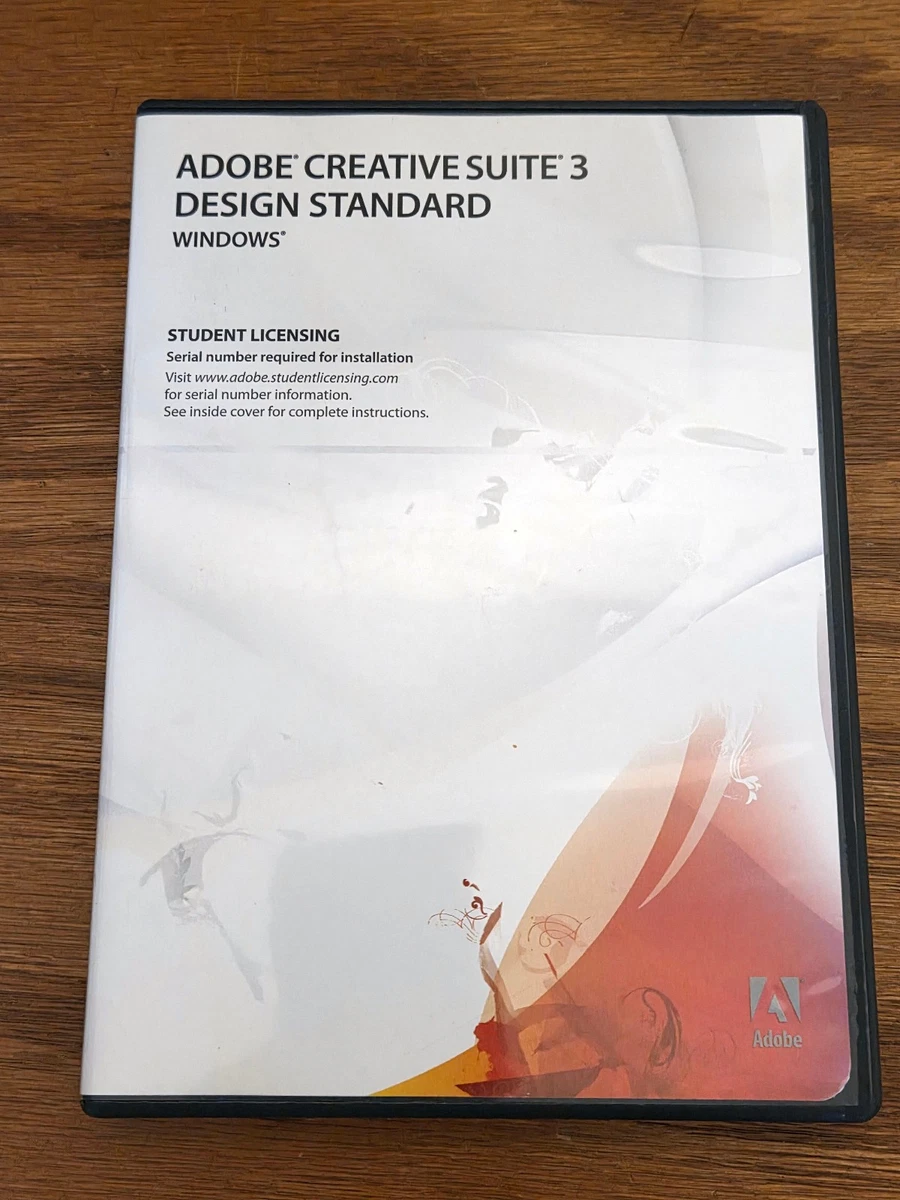 adobe CS3 Creative Suite 3 Design Standard Mac OS FR Upgrade