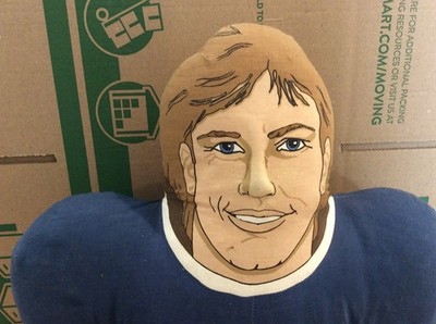 TROY AIKMAN Ace Novelty DALLAS COWBOYS 24in Pillow Tackling Dummy 1991 NFL Plush