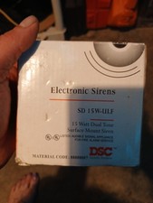 DSC Electronic Siren - SD 15W-ULF - 15 Watt D...