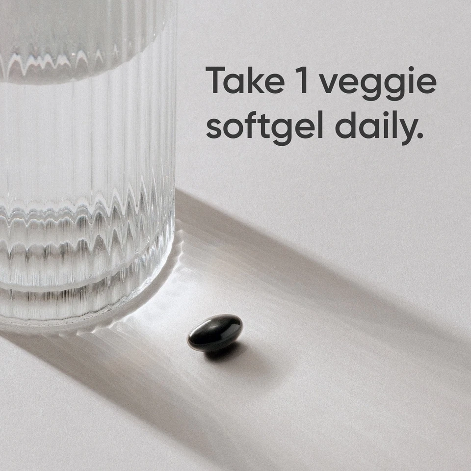 Astaxantina vegana triple fuerza de algas - sin OGM con aceite de coco - 60 unidades Foto 3 de 4