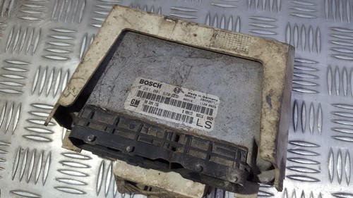 0281001670 Motormanagement, Steuergerät, ECU  90589736 Opel Astr DE384991-01