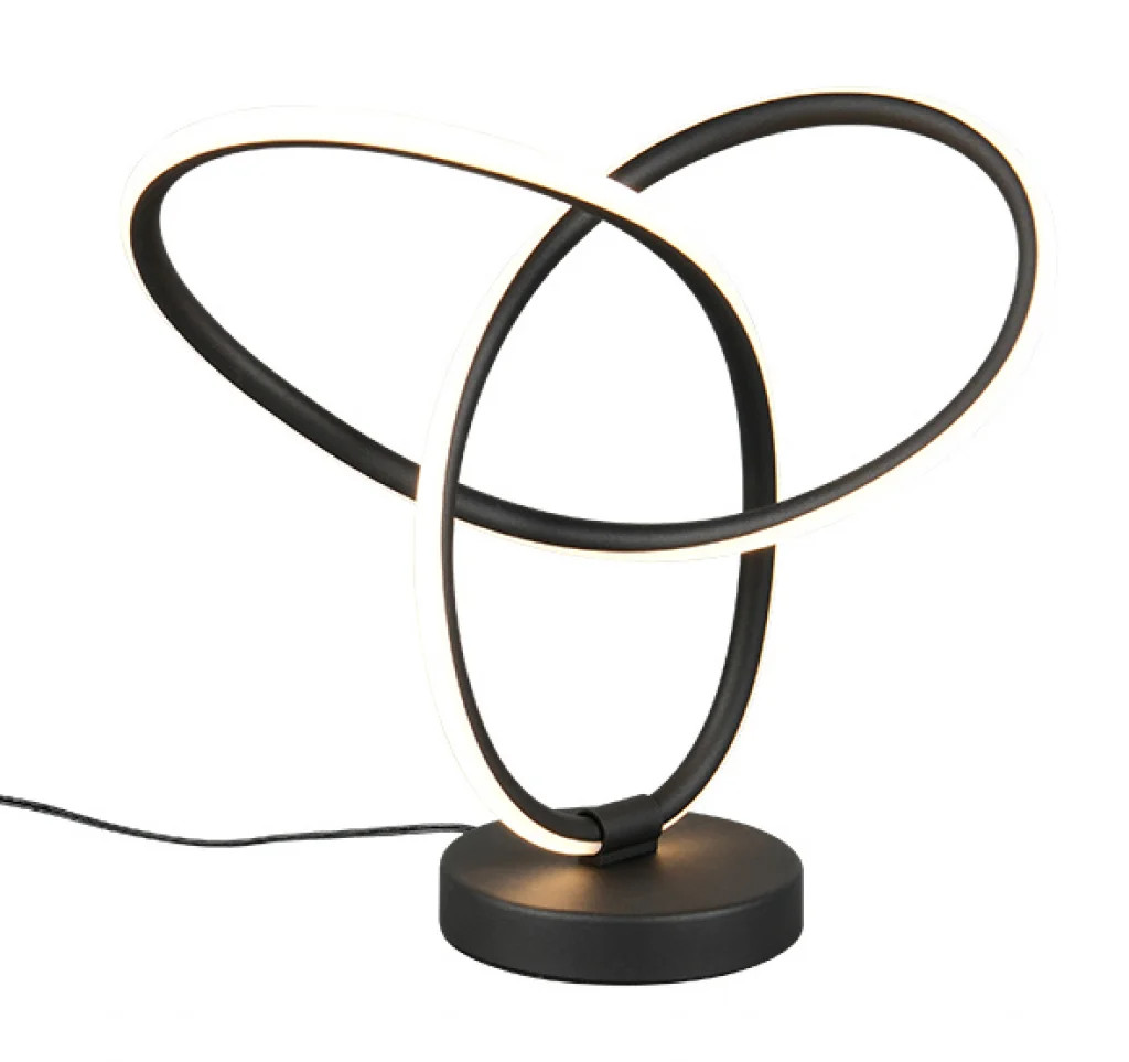 Table Light Black Lando LED Matt Trio R53591132