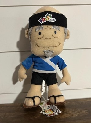 Fruit Ninja Plush Sensei Karate Old Man Doll Watermelon Halfbrick 8.5  With Tags