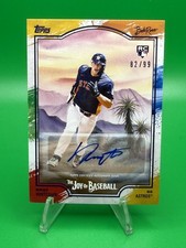 2025 Topps X Bob Ross the Joy of Baseball Shay Whitcomb #87H Paint Splatter /99