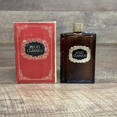 Vintage Avon Classics Leather After Shave 6 oz New never used with original box