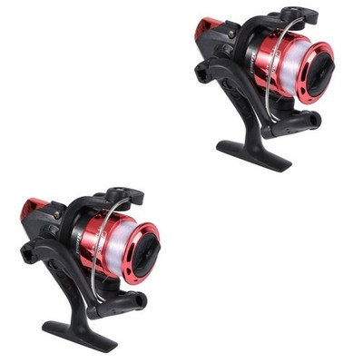 Set of 2 Fischerei Zubehör Fischerzubehör Salzwasserfischrolle Angelzubehör