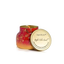 Capri Blue Glimmer Petite Signature Jar Candle - Apple Cider Social Scented C...