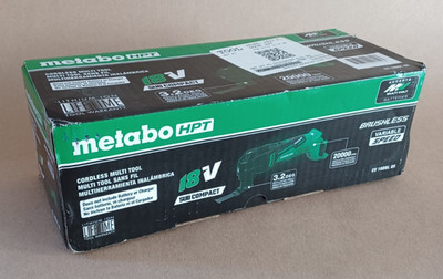 Metabo HPT Cordless Multi Tool 18v Sub Compact Brushless Oscilalting CV 18DBL Q5