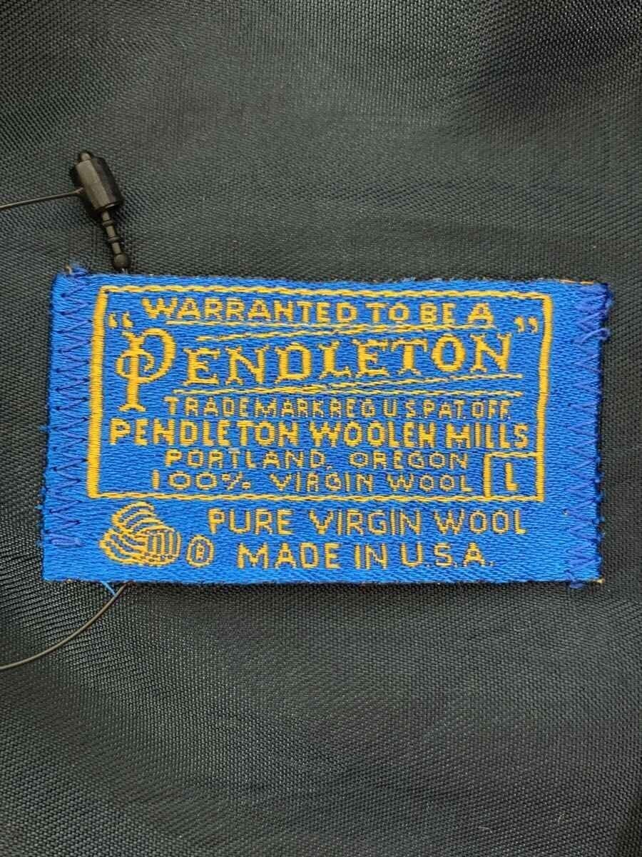 Pendleton Wool Checked Blazer L Red Tailored Jack… - image 3