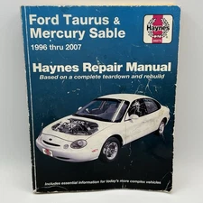 Haynes Repair Manual #36075 Ford Taurus & Mercury Sable 1996-2007