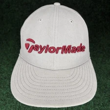Taylormade New Era SnapBack Hat Gray Adjustable TP5 M3 Golf PGA Tour Low Profile