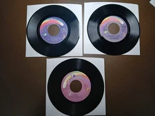 WHISPERS This Kind Of Lovin' It's A Love Thing In The Raw 45RPM Vinyl Record Lot