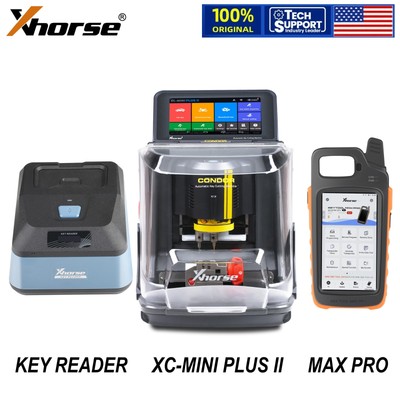 XHORSE Condor XC-MINI Plus II & XDKR00GL Key Reader with VVDI Key Tool MAX PRO