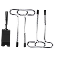 Ice Anchor Drill Adapter Kit Ice Anchor Tools Sturdy Ice House Anchors