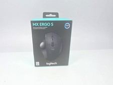 Logitech MX Ergo S Advanced Wireless Trackball Mouse USB-C Rechargeable Graphite