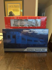 Rapido SEPTA Comet 3 Pack AND Atlas SEPTA AEM-7 HO Scale