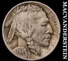1914-S Buffalo Nickel - Scarce  Very Fine  Semi-key  Better Date  #K112