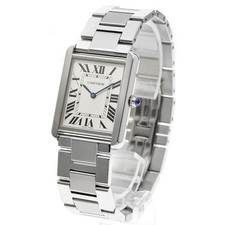 CARTIER Tank solo LM W5200014 Silver Dial Quartz Men's Watch_943421 3