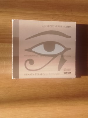 Verdi Aida Renata Tebaldi Mario del Monaco 2 CD
