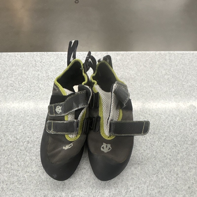 Evolv Men's Climbing Shoes - Black, US Size 10, Medium Width (D, M)