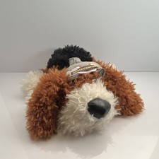Harley-Davidson Official Licensed Plush Dog Collectible Brown White Black 2015