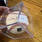 2002 Topps Archives Best years Duke Snider Signed Baseball #’d Brooklyn Dodgers