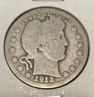 1913 Barber 25¢ 1219