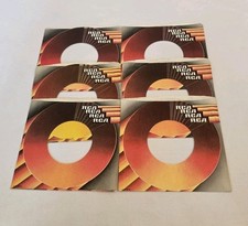 45 RPM 7" RECORD SLEEVES CO. SLEEVE 6 PACK SEE PHOTOS RCA Records SLV362