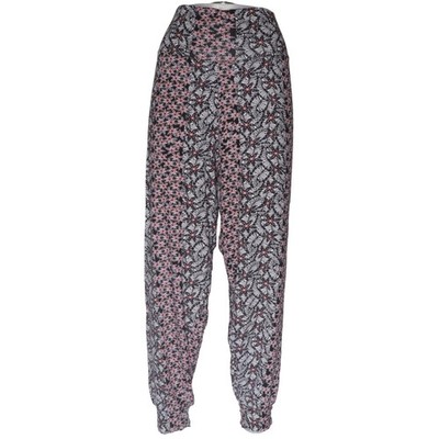 Trigema, Hose, Größe: XL, Schwarz/Weiß/Pink/Mehrfarbig, Elasthan/Viskose #IOr
