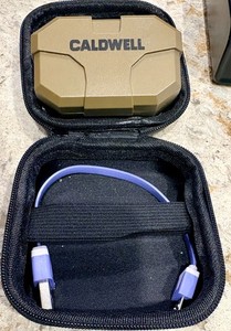 Caldwell E-MAX Shadows 23 NRR - Electronic Hearing Protection Bluetooth, Brown
